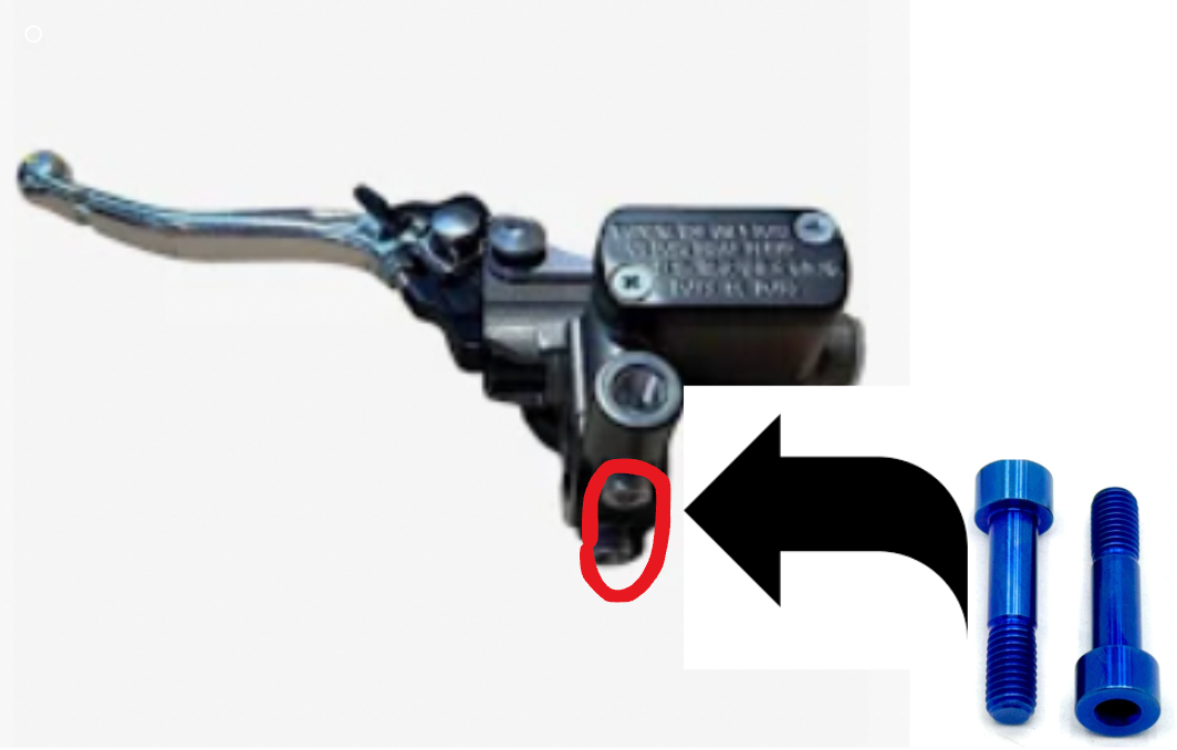 ultra brake titanium bolts