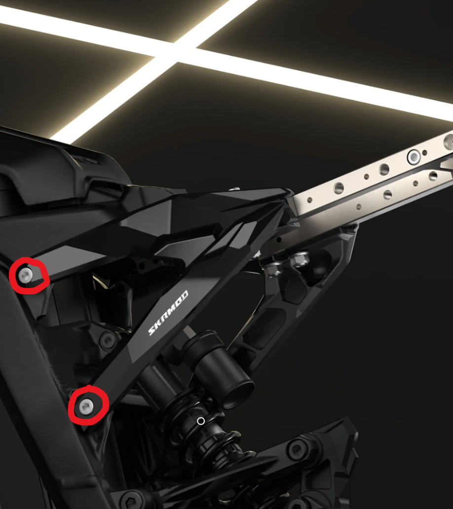 all emoto subframe titanium bolts