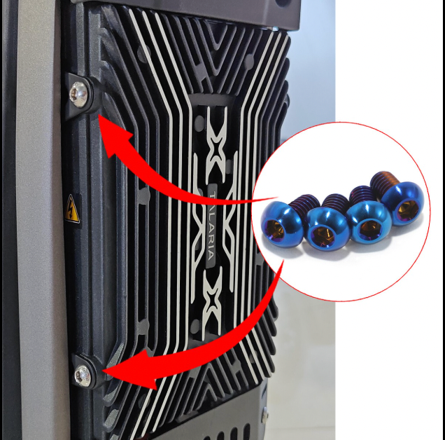 talaria x3 controller titanium bolts